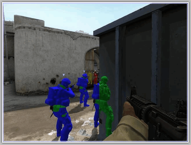 Легальные читы CS:GO | смотрим через смоук!# Баг на карте Cabblestone